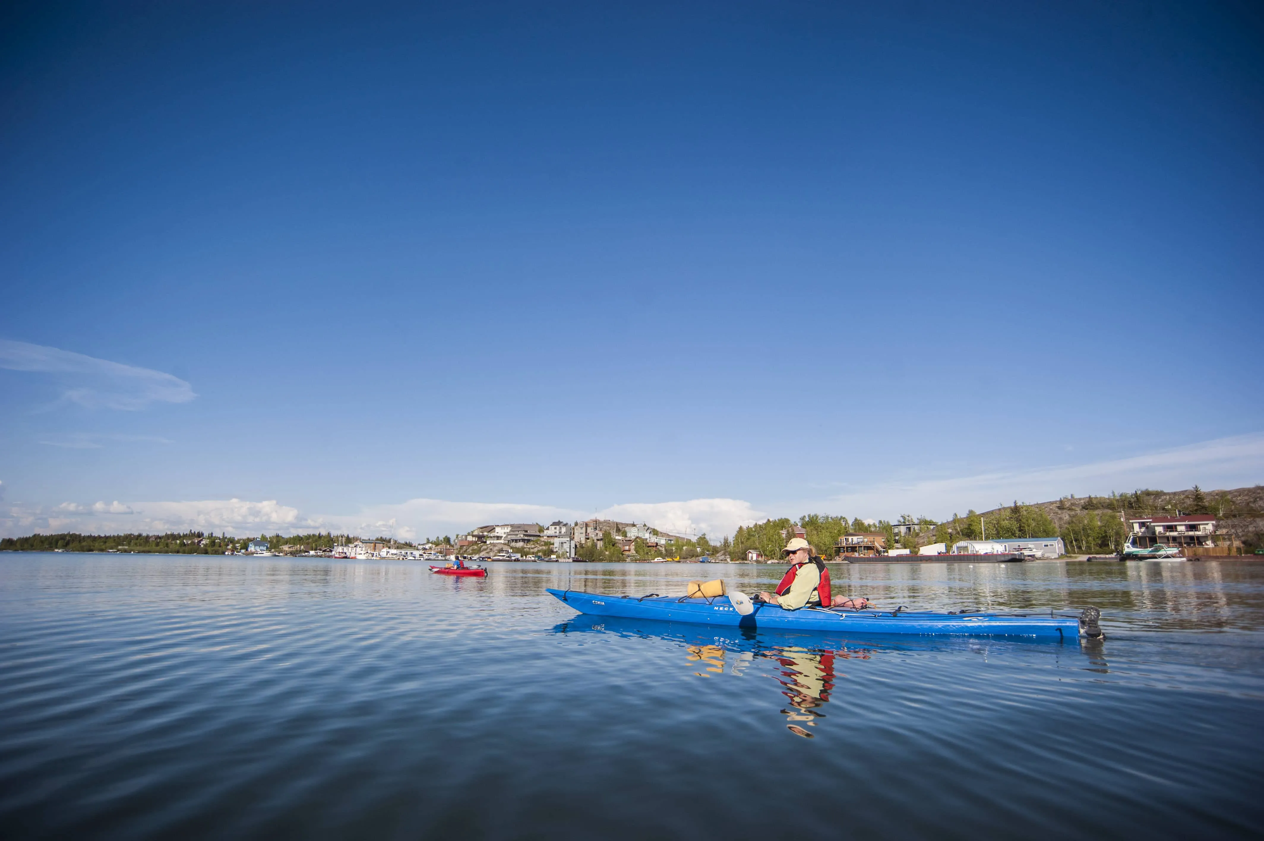 Back bay great slave lake canoeing